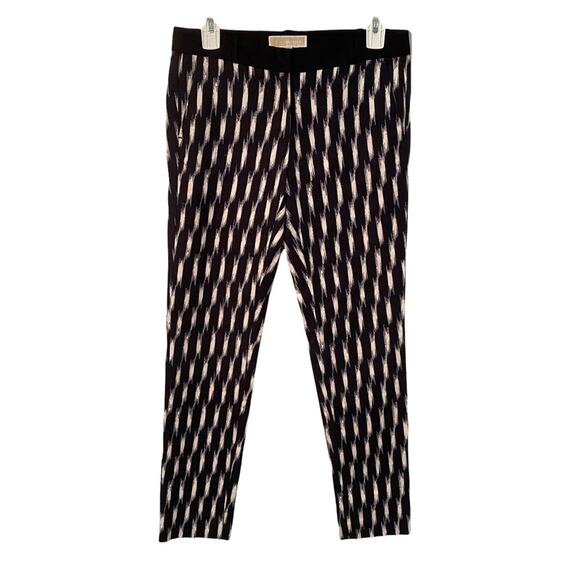 Michael Kors pants Womens Size 2 abstract print dress black white - Picture 1 of 4